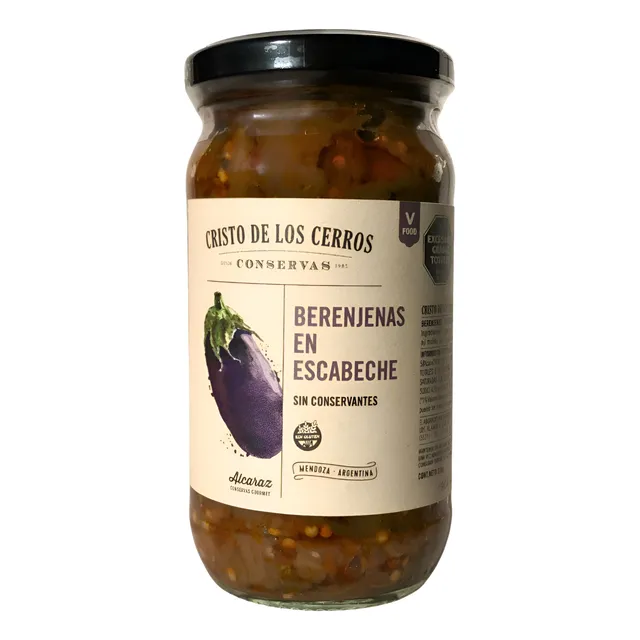 Berenjenas En Escabeche Cristo De Los Cerros X 310 G