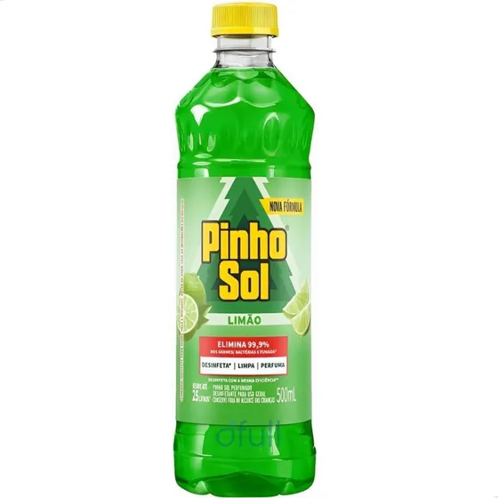 Desinfetante Multiuso Perfumado De Limão Pinho Sol 500ml 