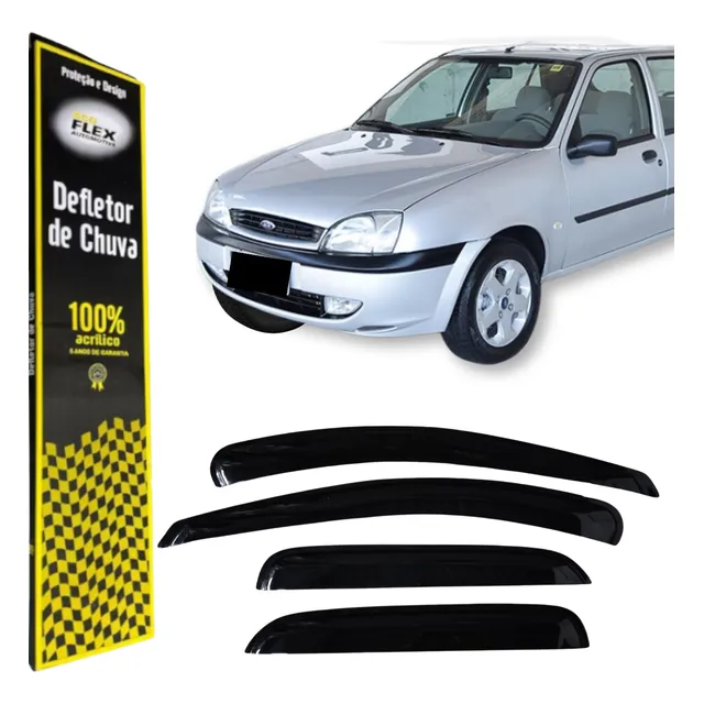 Calha Chuva Defletor Fumê 4 Portas Escolha O Carro Promoção