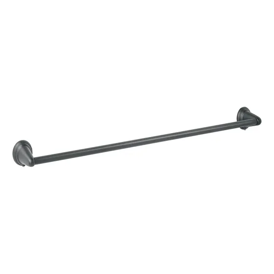 Toallero De Barra Acero Inoxidable Foset Aqa-86m Negro