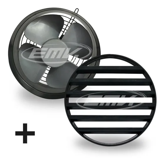 Extractor Aire Emv Semi Industrial 25 Cm Reversible Motor Con Rulemanes