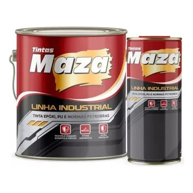 Massa Auto-nivelante Epóxi+endurecedor Branca Maza 3,6l