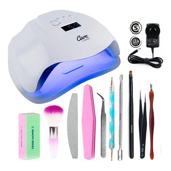 Cabina Para Uñas Gadnic Sun X Uv Led 54w Pies Y Manos Gadnic Color Blanco
