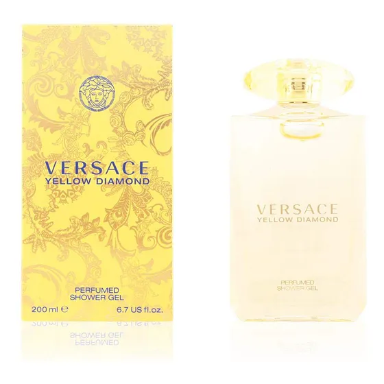 Gel De Ducha Perfumado Versace Yellow Diamond 200 Ml Para Mu