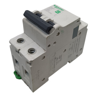 Disjuntor Bipolar Schneider Easy9 Curva C 63a 3ka 400v Disjuntor Bipolar Schneider Easy9 Curva C 63a 3ka 400v