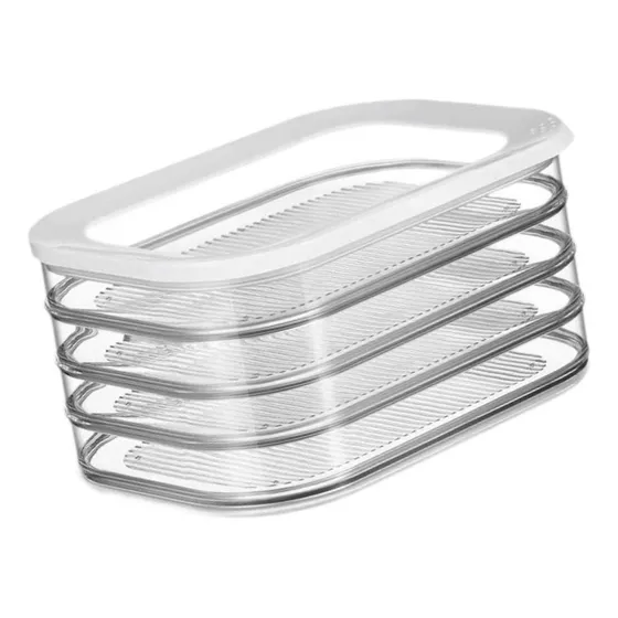 Recipiente Para Embutidos, Carne En El Refrigerador