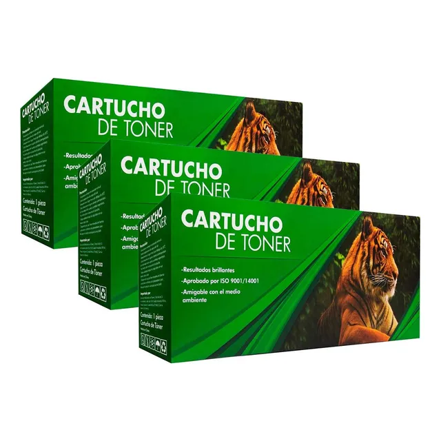 Kit 3 Toner Compatible Con 104s Mlt-d104s Ml-1660 Scx-3200 Tinta Negro