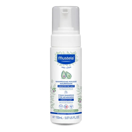 Mustela Shampoo Recém-Nascido Bebê 150ml
