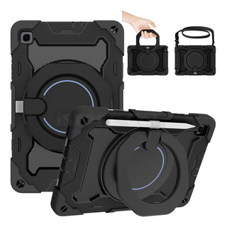 Funda Uso Rudo Con Correa Samsung Galaxy Tab S6 Lite 10.4 Funda Uso Rudo Con Correa Samsung Galaxy Tab S6 Lite 10.4