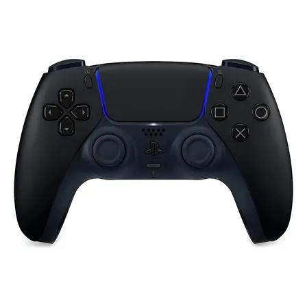 Controle Ps5 Dualsense Preto Sem Fio Original Sony Midnight Black