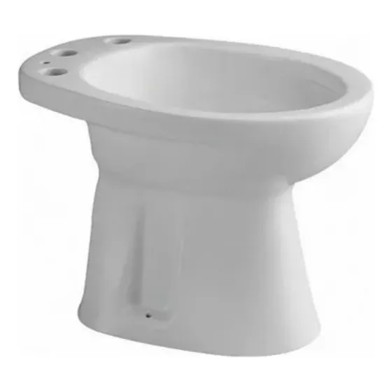 Bidet 3 Agujeros Sanitarios Ferrum Andina Blanco