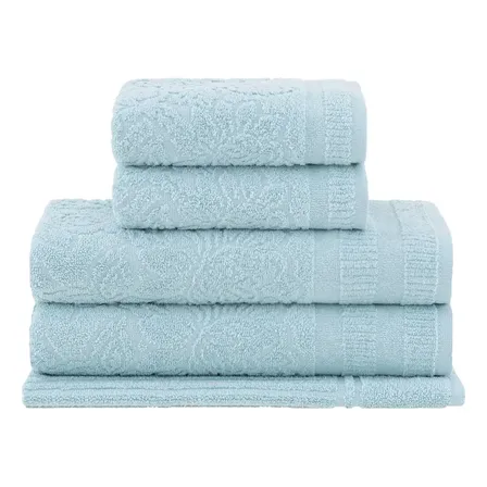 Jogo De Toalhas Banho Buddemeyer Botanique Extra Soft 5 Pç