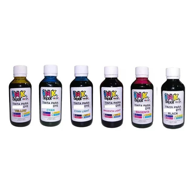 Kit 6x250ml Tintas Compatible Con Epson L8050 L800 L805 573