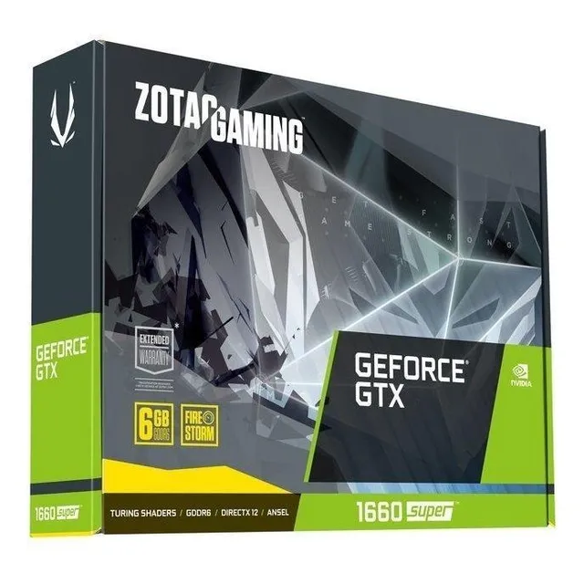 Placa de video Nvidia Zotac Gaming GeForce GTX 16 Series GTX 1660 SUPER ZT-T16620F-10L 6GB