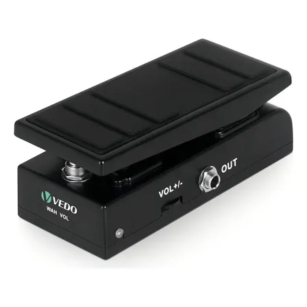 Pedal De Efeitos M-vave Vd-808 Wah E Volume Para Guitarra Preto
