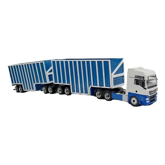 Miniatura Caminhão Canavieiro Man Metal 1:32 Barateirominis