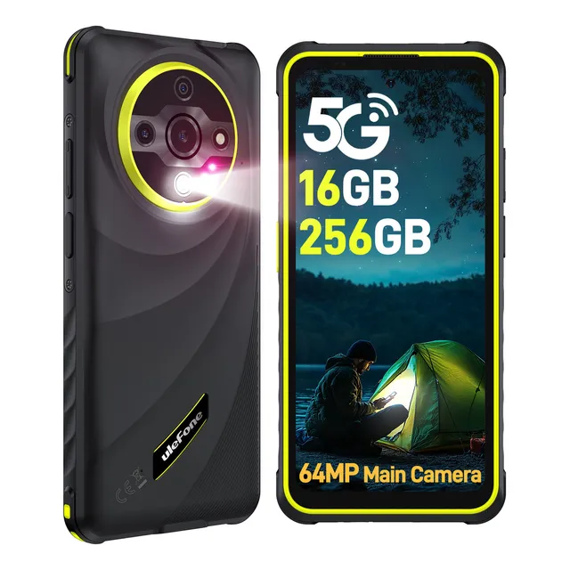 Ulefone Armor X31 Pro 5g Dual Sim Phone Resistente Android 14 Smartphone 6.56 16 GB Ram 256 GB Rom Cámara Nocturna 6050 mAh NFC