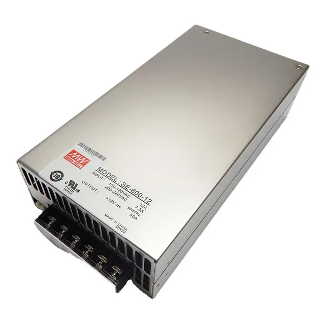 Fuente De Poder Industrial Conmutada 600w De Potencia 12vcc