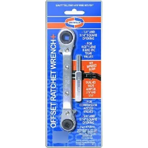 Llave Codo Ratchet 1/4 3/16 3/8 5/16 Uniweld 70074 Tienda