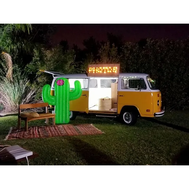 Alquiler De Cabina De Fotos En Una Original Kombi Vw