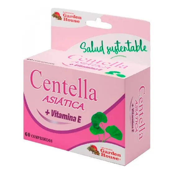 Centella Asiática Garden House Con Vitamina E 60comprimidos