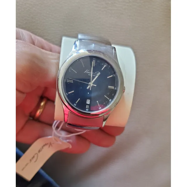 Reloj Keneth Cole 100% Original Usa Correa Acero Elastica 