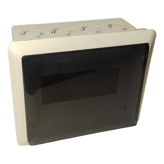 Caja Tablero De Embutir Genrod 8 Módulos P/térmica Tapa Fume