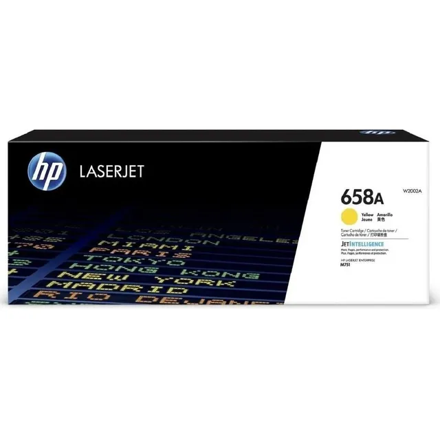 Toner Hp 658a Amarillo W2002a Para Impresora M751dn