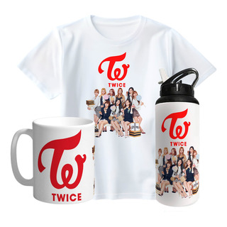 Taza+botella Térmica Polimero+remera Spun Twice Taza+botella Térmica Polimero+remera Spun Twice