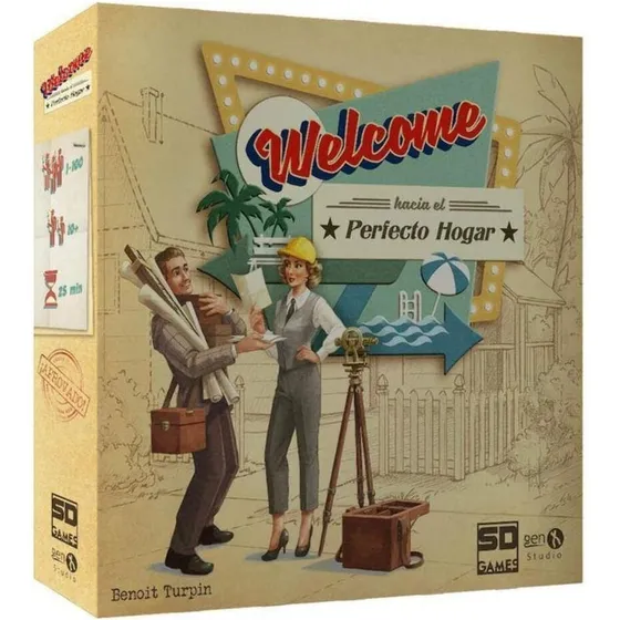 Juego De Mesa Welcome To Welcome Hacia El Perfecto Hogar