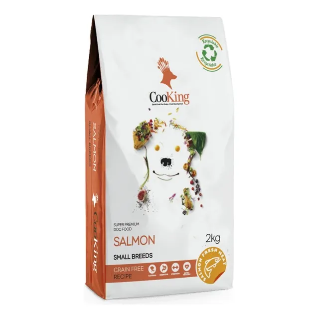 Cooking Alimento Perro Razas Pequeñas Sabor Salmón 2kg