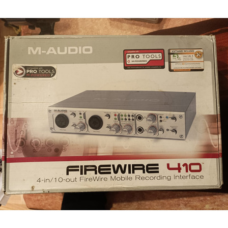 Placa M Audio Firewire 410 - Disponible Para Probar En Local Placa M Audio Firewire 410 - Disponible Para Probar En Local