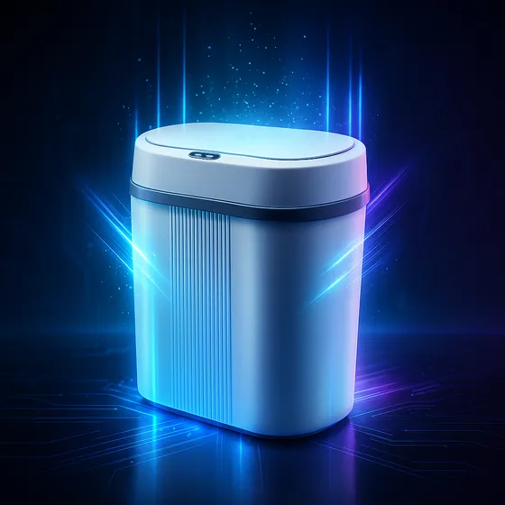 Lixeira Automatica Sensor Inteligente Anti Odor De 12 Litros