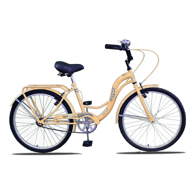 Bicicleta Dama Rodado R26 Playera Equipada Reforzada Paseo