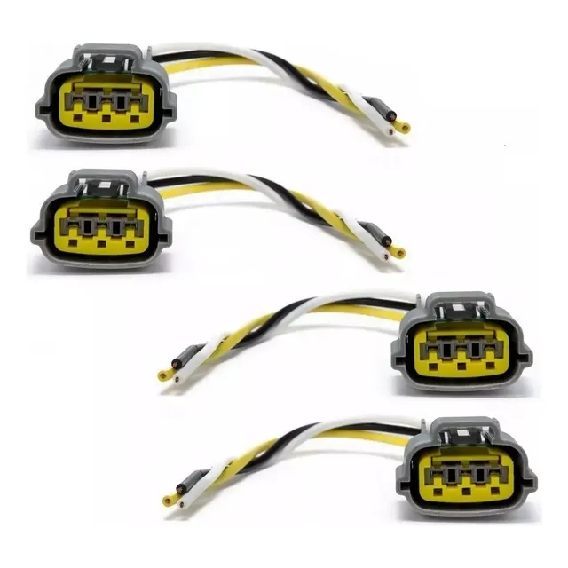 Kit 4 Arnés Conectores Bobina Sentra X-trail Áltima Urvan