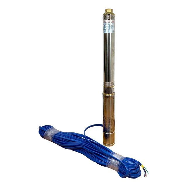 Bomba Pozo Profundo 3sdm2/11 0,33hp 63l/min 30m Cable 3puLG