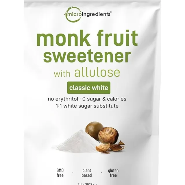 Endulzante Monk Fruit Con Alulosa Importado