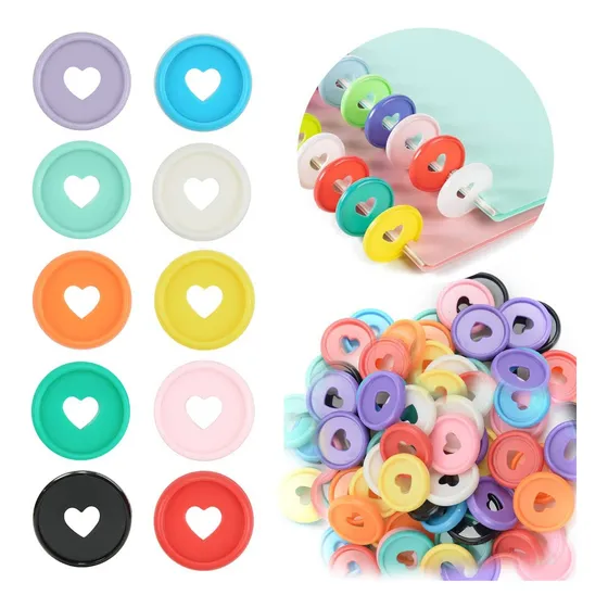 Discos Encuadernación Planner Y Cuaderno 28mm 80 Unidades