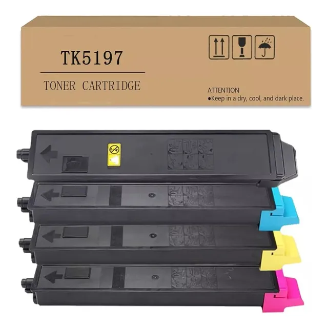 4 Toner Compatible Con Kyocera Tk5197 Taskalfa 308 307
