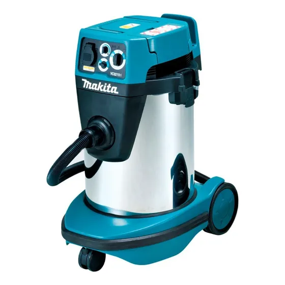 Makita Aspiradora Húmedo Y Seco 1050w Polvo-32l Agua-27l Color Azul Petróleo