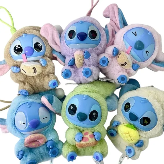 Llaveros De Peluche Stitch X1 Tiernos