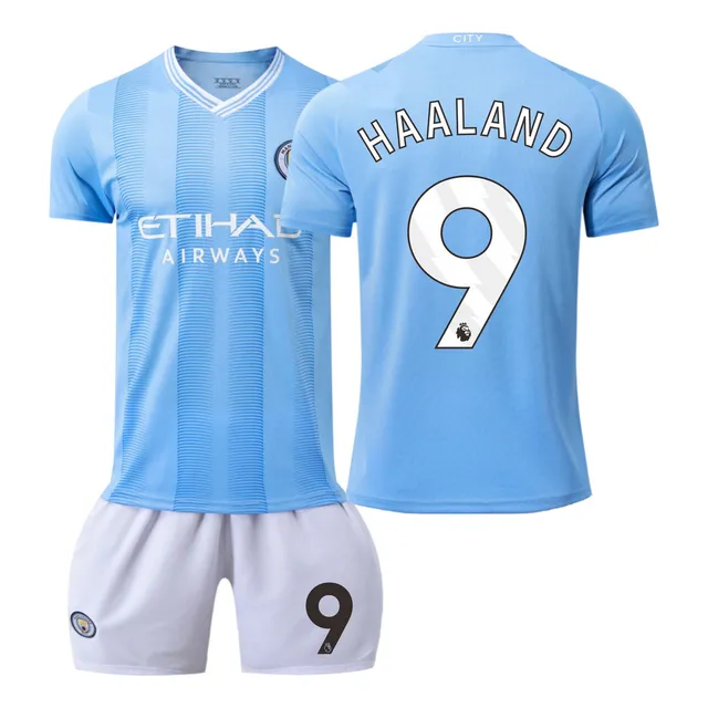 Gd Qy Uniforme Local/visitante 2023/24 Man City Haaland 9