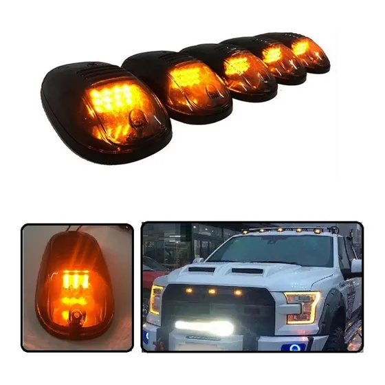 Juego 5 Luces Led Techo Amarok Raptor Hilux  F150 Camioneta 