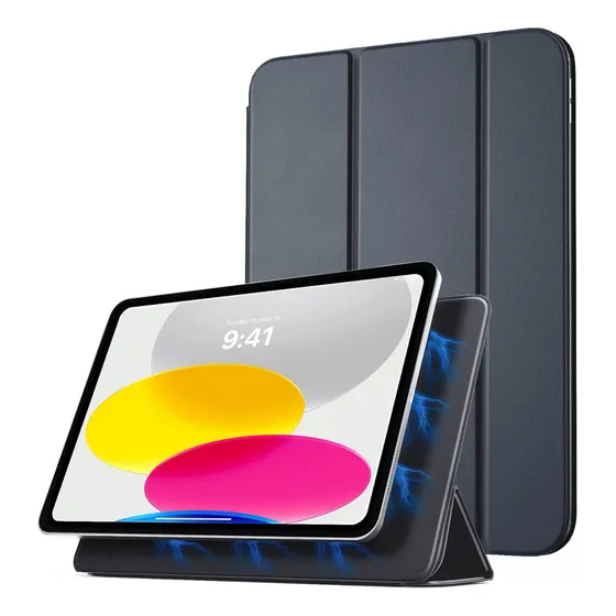 Smart Folio Para iPad 10ma Gen 10.9 2022 Case Magnético Gray