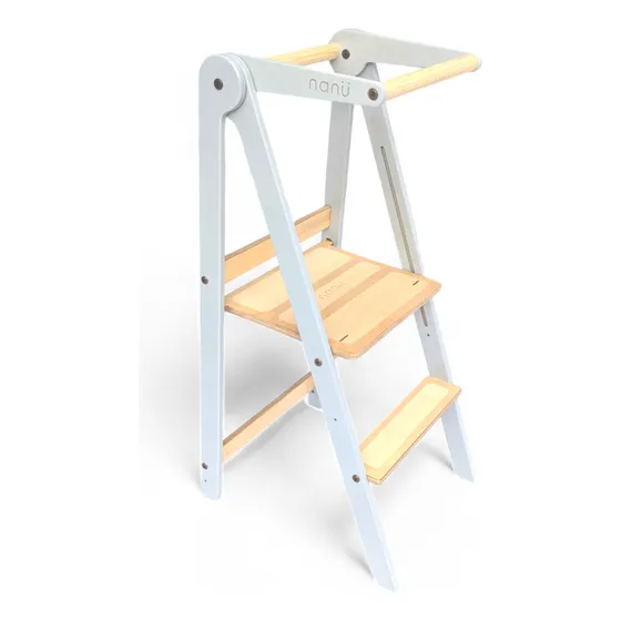 Nanu Torre de aprendizaje plegable Montessori Gris