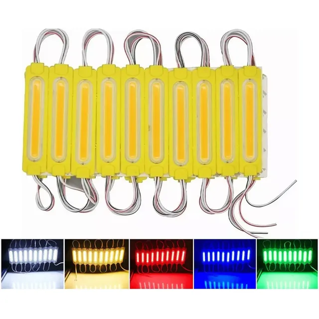 20 Modulos 6 Led 12v Cob Tira De Luces Led Modulos De Led