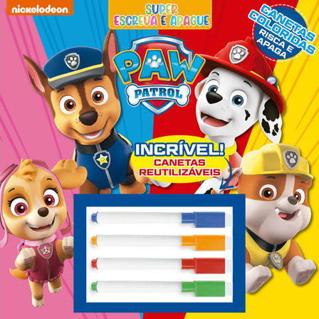 Patrulha Canina - Super Escreva E Apague Patrulha Canina - Super Escreva E Apague