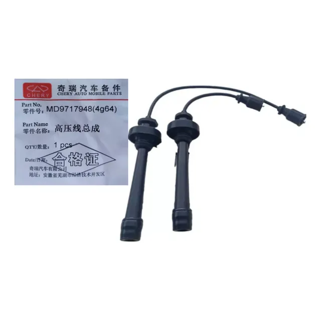 Juego De 2 Cables Bujia Chery Tiggo 2.4 Automatica 2007 2008