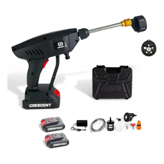 Hidrojet Recargable Inalambrico De Alta Presion Crescent