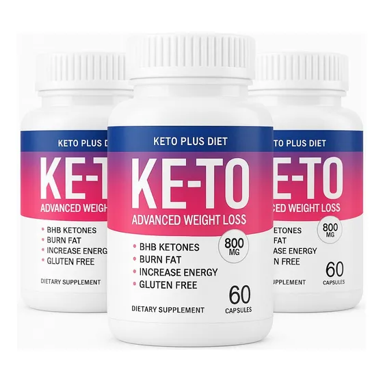 Keto Plus+guia Cetogenica+entrenamiento De Regalo Promo X 3 Sin Sabor